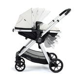 Mimi Travel System + Coco Car Seat + Isofix Base - Silver