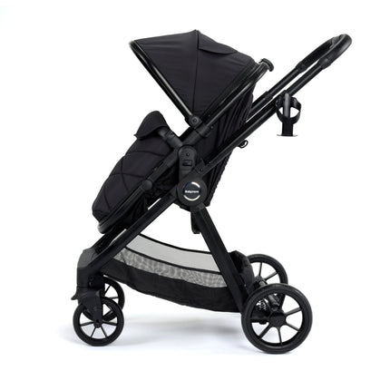 Mimi iSize Travel System with Pecan Car Seat - Black
