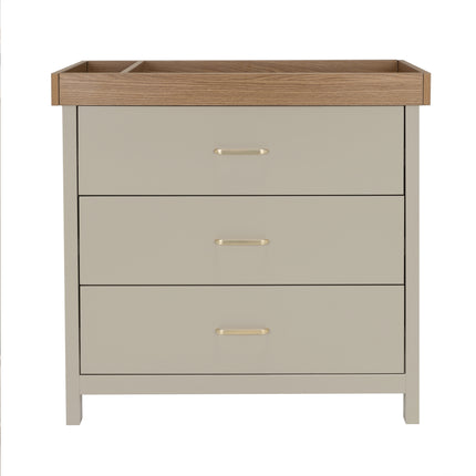 Mira 3 Piece Nursery Room Set - Cashmere Warm Oak