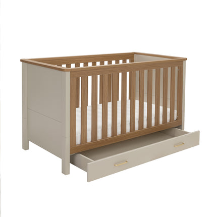 Mira Cot Bed - Cashmere Warm Oak