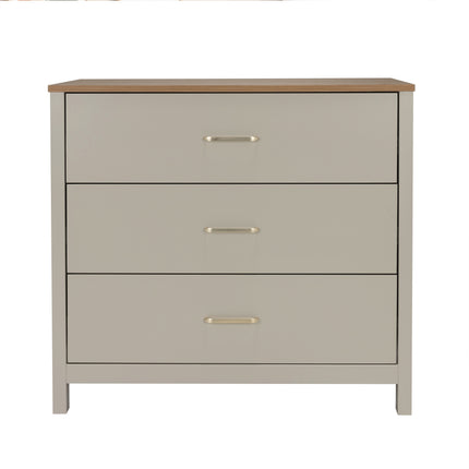 Mira 3 Piece Nursery Room Set - Cashmere Warm Oak