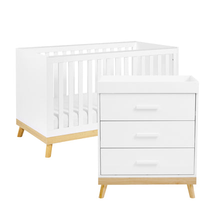 Mona 2 Piece Room Set - White