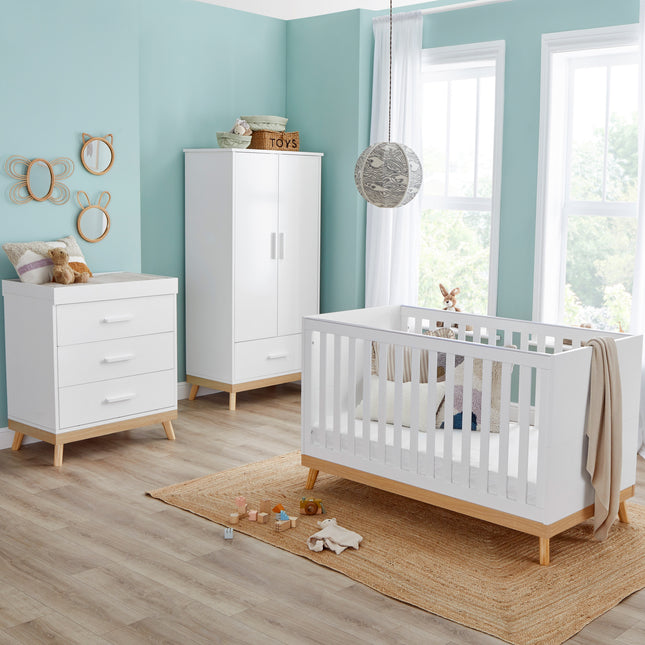 Mona 3 Piece Room Set - White