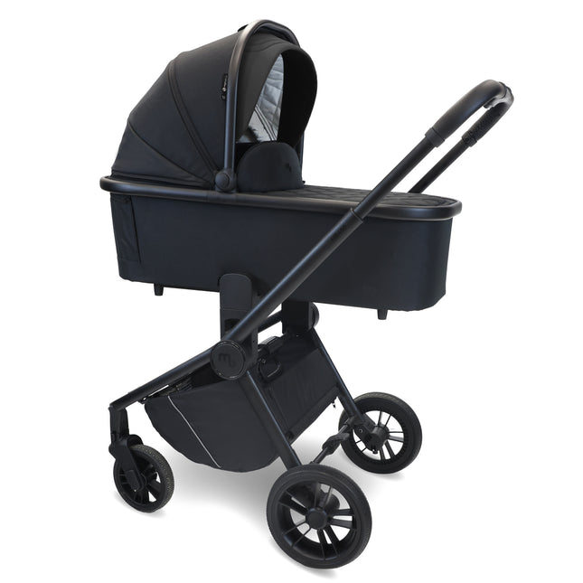 MB450i 3-in-1 Travel System + Rotating Car Seat & IsoFix Base- Black