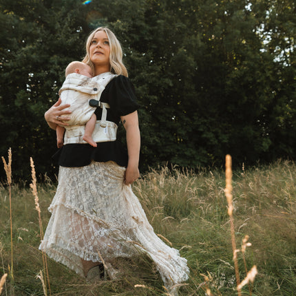 Nomad Pure Organic Baby Carrier - Feather Haze