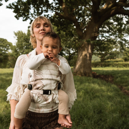 Nomad Pure Organic Baby Carrier - Feather Haze