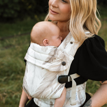 Nomad Pure Organic Baby Carrier - Feather Haze
