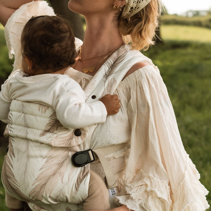 Nomad Pure Organic Baby Carrier - Feather Haze