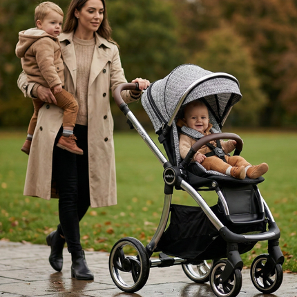 Nebula Pushchair Bundle - 5 Piece Set - Paris Signature