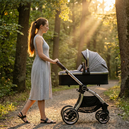 Nebula Pushchair Bundle - 5 Piece Set - Paris Signature