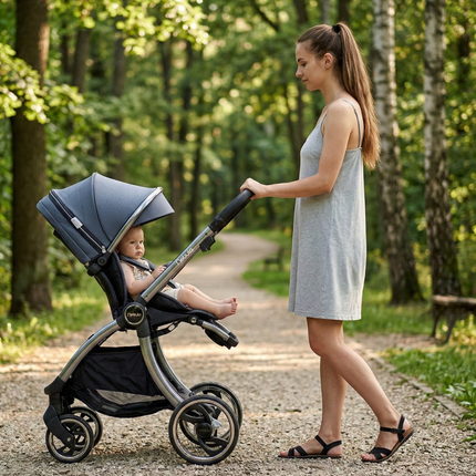 Nebula Pushchair Bundle - 5 Piece Set - Metro Grey