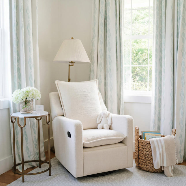 Nestler Nursing Chair - Off White Boucle
