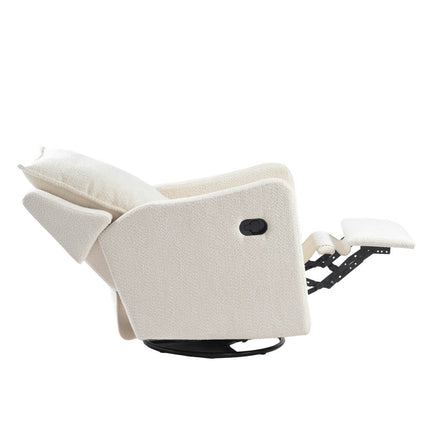 Nestler Nursing Chair - Off White Boucle