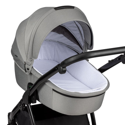 Noordi Fjordi V1 3in1 with Joie i-Snug 2 Car Seat, Grey
