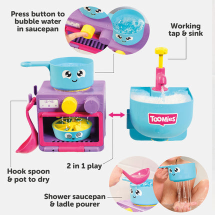 Toomies Bubble & Bake Bathtime Kitchen