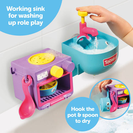 Toomies Bubble & Bake Bathtime Kitchen
