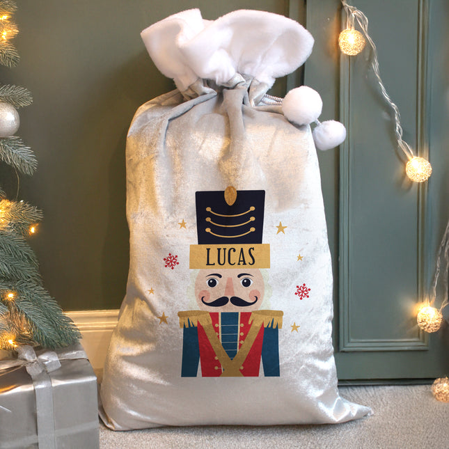 Nutcracker Christmas Sack - Personalised