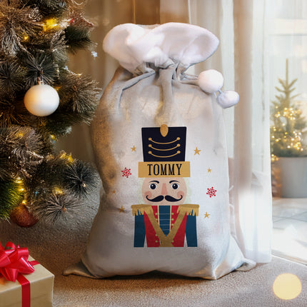 Nutcracker Christmas Sack - Personalised