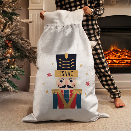 Nutcracker Christmas Sack - Personalised