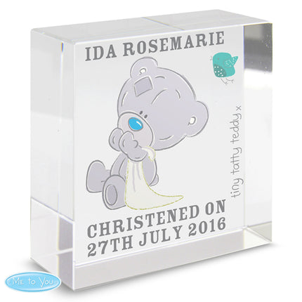 Tiny Tatty Teddy - Crystal Token - Personalised