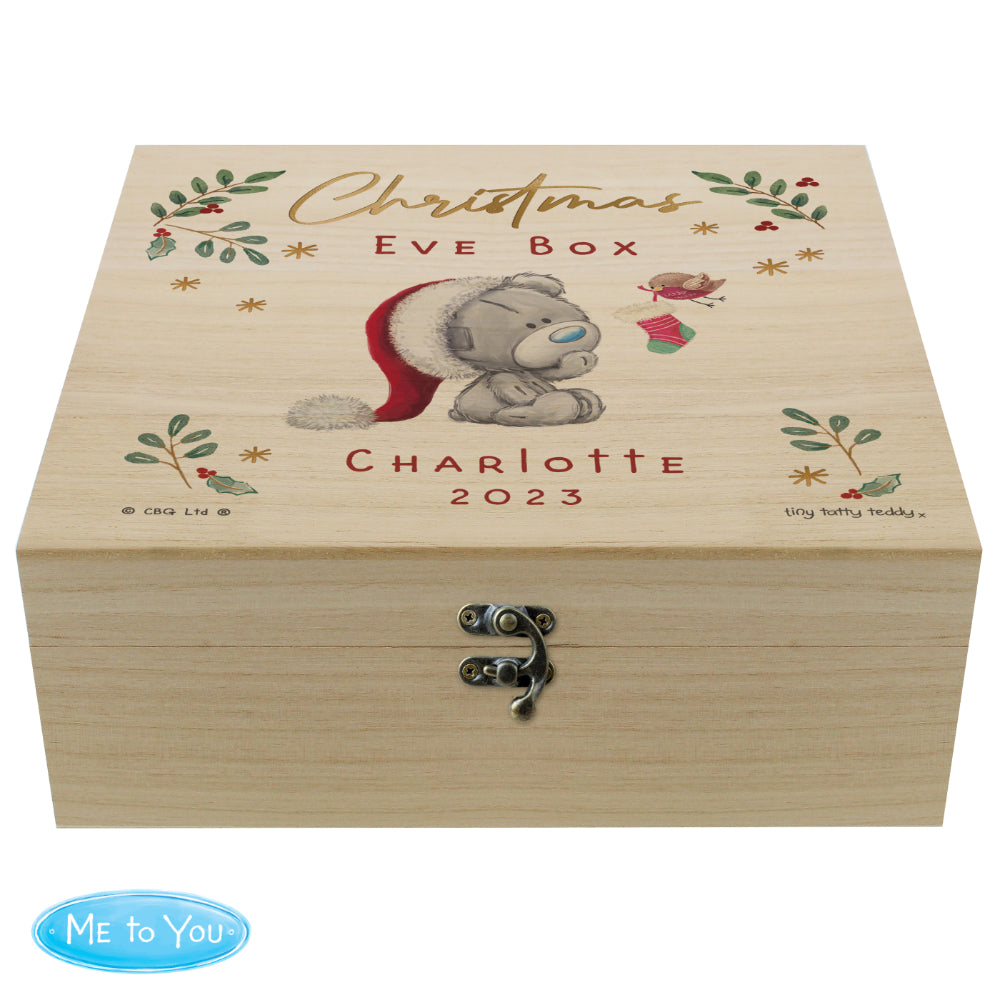 Personalised Tiny Tatty Teddy Christmas Eve Box
