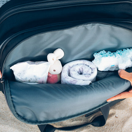 Baby Travel Crib Changing Bag - Chelsea Black - POD ®