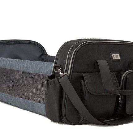 Baby Travel Crib Changing Bag - Chelsea Black - POD ®