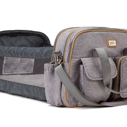 Baby Travel Crib Changing Bag - Windsor Grey - POD ®