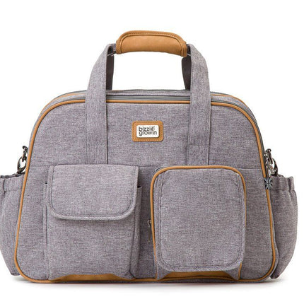 Baby Travel Crib Changing Bag - Windsor Grey - POD ®