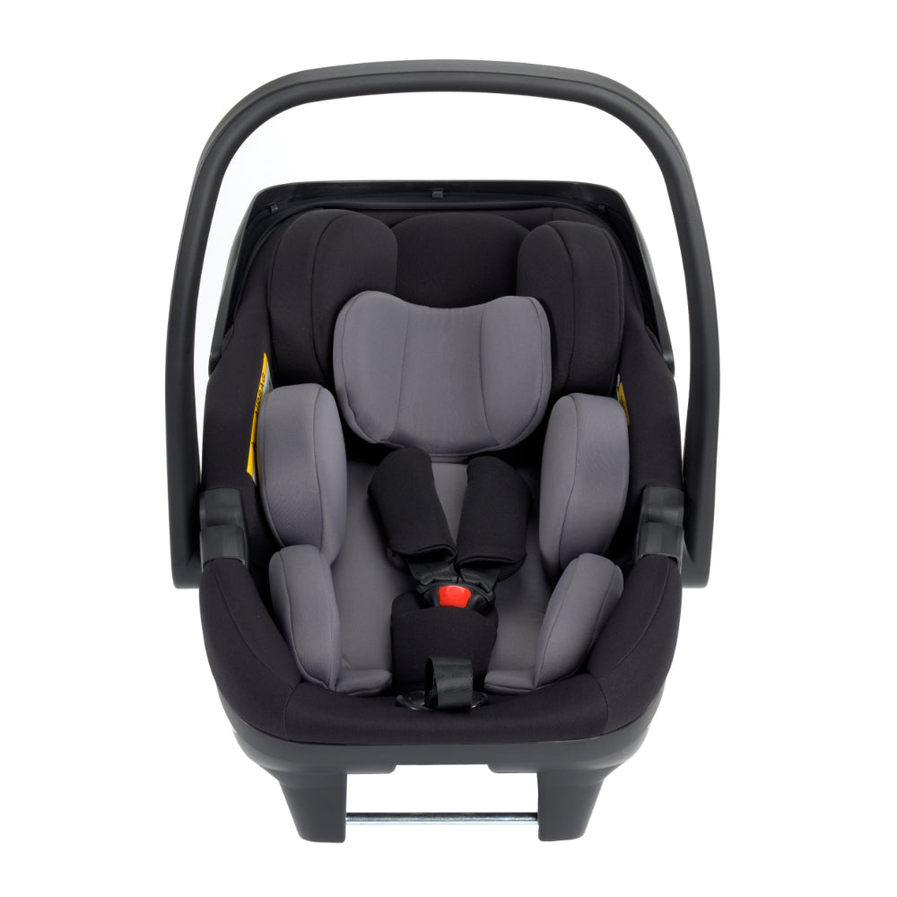 Mimi i-Size Travel System with Pecan Car Seat & ISOFIX Base - Black