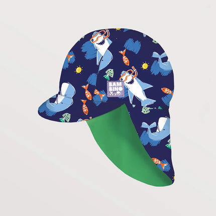 UPF 40+ Reversible Swim Hat for Babies and Toddlers
