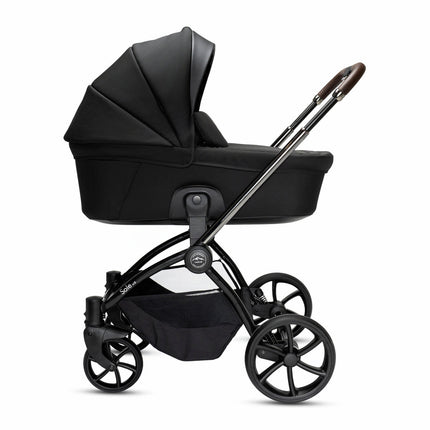 Noordi Sole V3 - 2in1 Pushchair with ThermoCot™ Carrycot, Slate Black