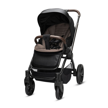 Noordi Sole V3 - 2in1 Pushchair with ThermoCot™ Carrycot, Slate Black