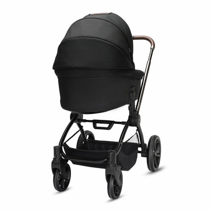 Noordi Sole V3 - 3in1 Travel System with ThermoCot Carrycot + Terra i-Size Car Seat, Slate Black