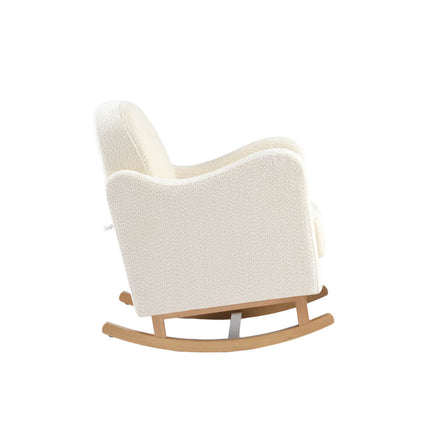 Soother Nursing Rocking Chair - Off White Boucle