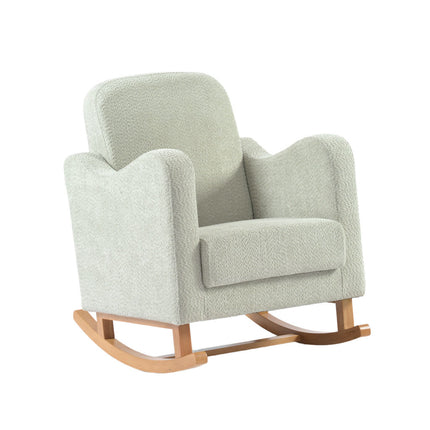 Soother Nursing Rocking Chair - Sage Boucle