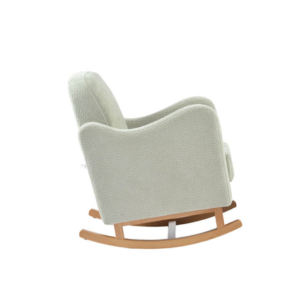 Soother Nursing Rocking Chair - Sage Boucle