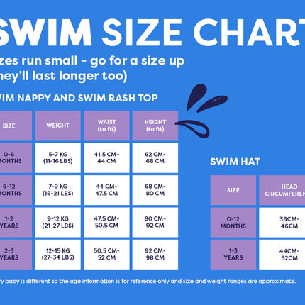 Reusable Swim Complete 4 Piece Set - End of Season