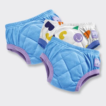 NEW 3 Pack Reusable Potty Training Pants with Cross-Stitch