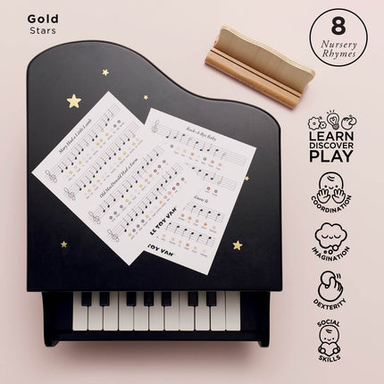 Wooden Grand Piano Toy