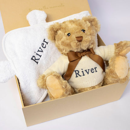 TEDDY AND TOWEL GIFT SET