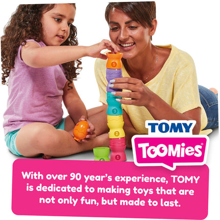 Toomies Hide & Squeak Egg Stackers