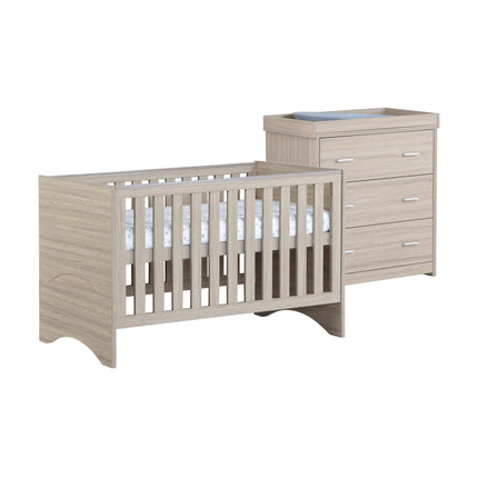 Veni 2 Piece Nursery Room Set - Oak