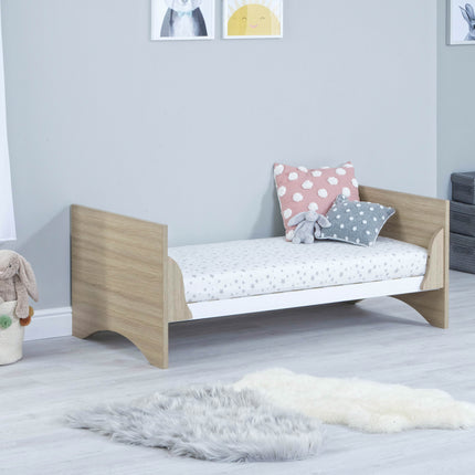 Veni Cot Bed - White Oak