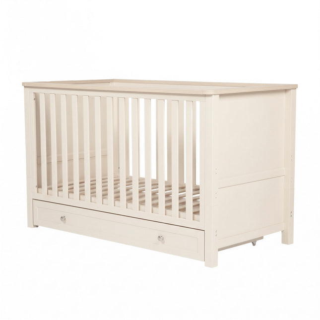 Wanderer Cot Bed - Cashmere & Oak