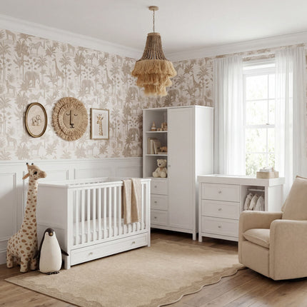 Wanderer 3 Piece Room Set - White