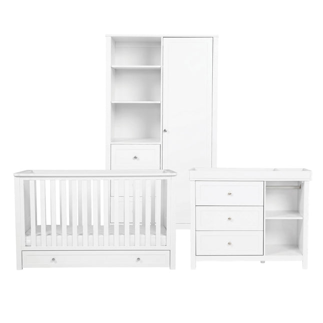 Wanderer 3 Piece Room Set - White