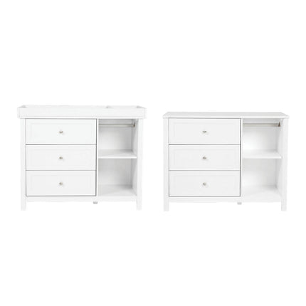 Wanderer 3 Piece Room Set - White