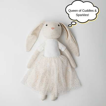 Yoko Bunny | Heirloom Cotton Keepsake Toy