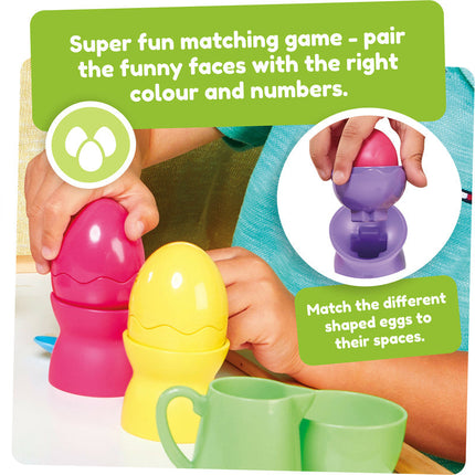 Toomies Hide & Squeak Egg Stackers